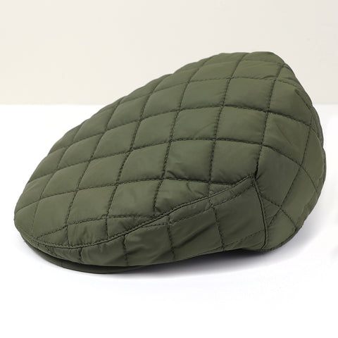 Quilted Flat Cap- Various Colours