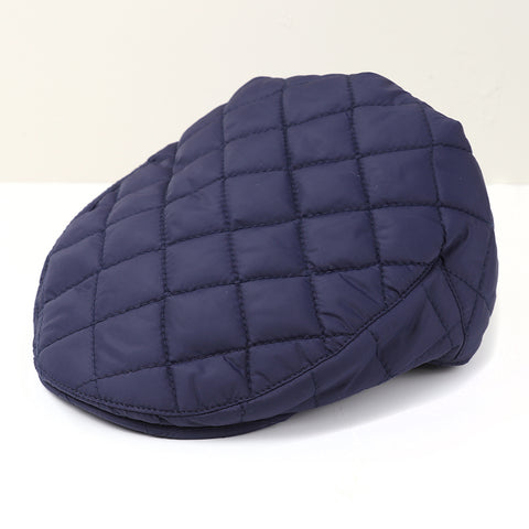 Quilted Flat Cap- Various Colours