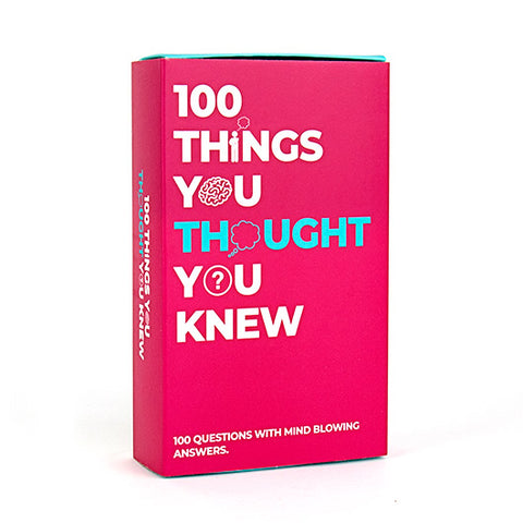 Things You Thought You knew