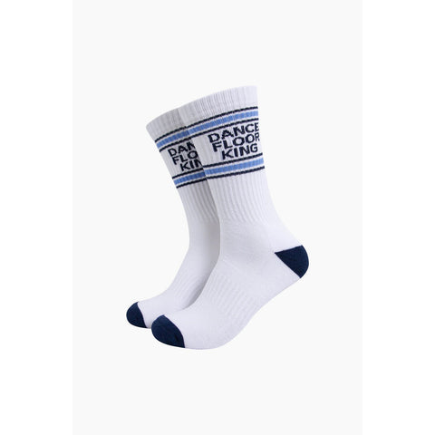 Men's Cotton Sports Socks - Various Slogans