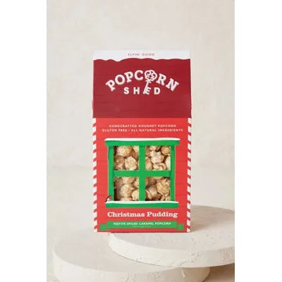 Vegan Christmas Pudding Popcorn