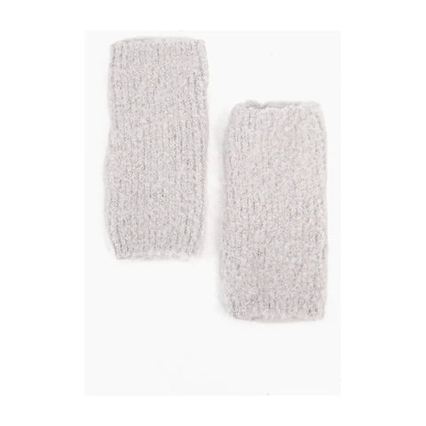 Textured Knitted Wrist Warmers - Various Colours