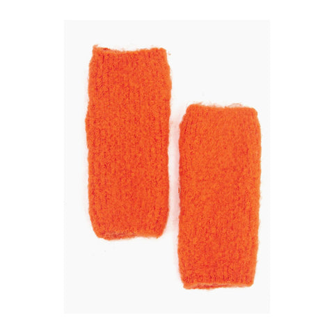 Textured Knitted Wrist Warmers - Various Colours