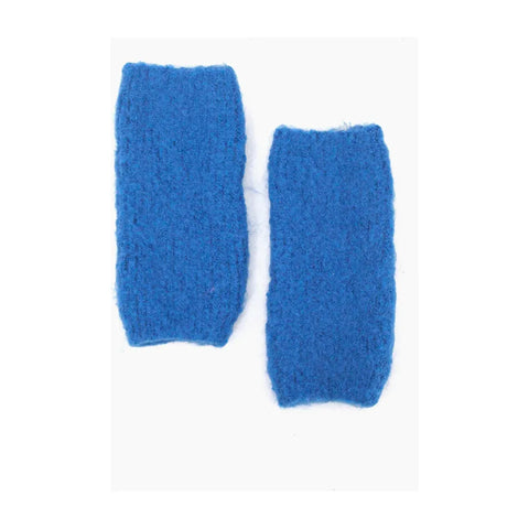 Textured Knitted Wrist Warmers - Various Colours