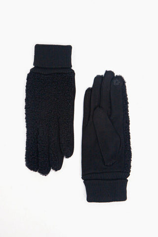 Borg Fleece Gloves - Various Colours