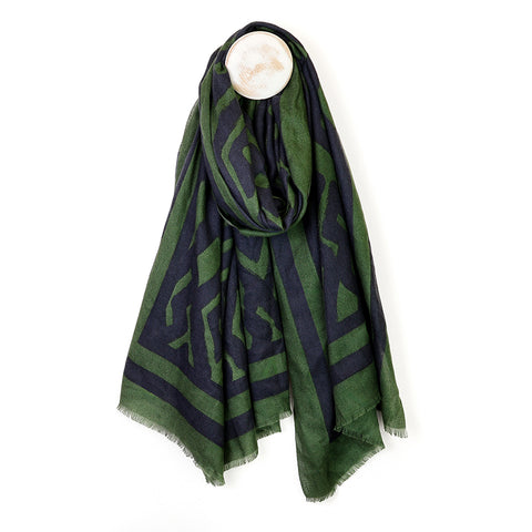 Abstract Geo Lightweight Scarf - Various Colours