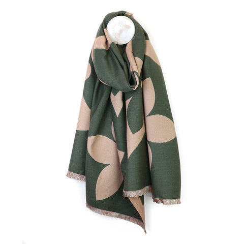 Louise Flower Silhouette Scarf - Various Colours