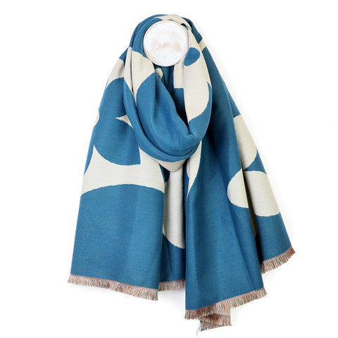Louise Flower Silhouette Scarf - Various Colours