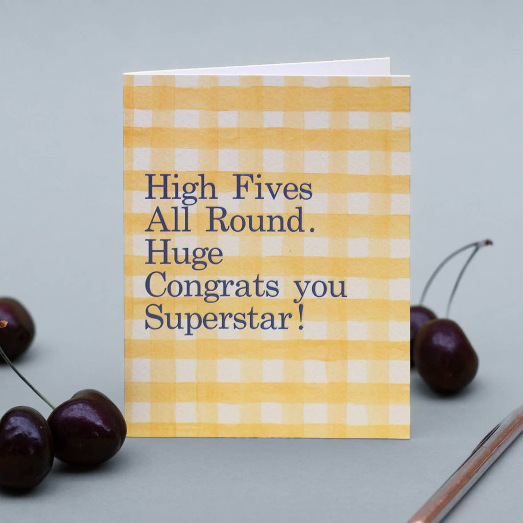High Fives All Round Card