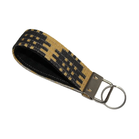 Welsh Tapestry Print Key Fobs - Various Colours