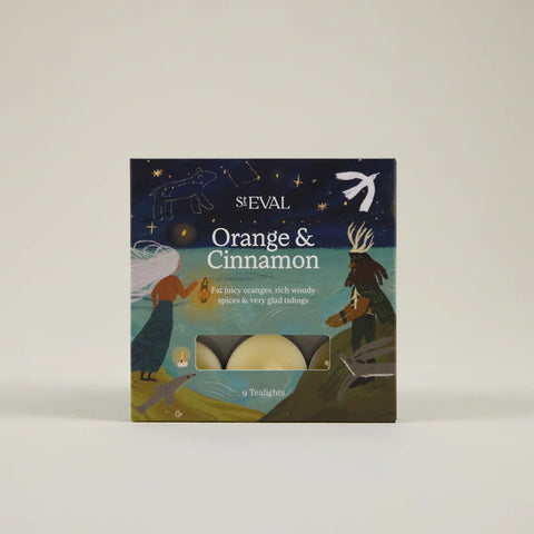 Orange & Cinnamon Tealights