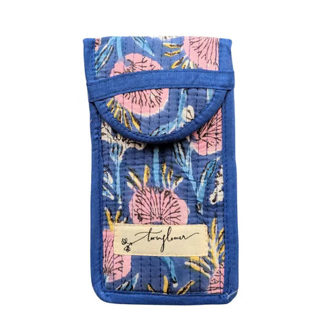 Quilted Glasses Case - Various Colours