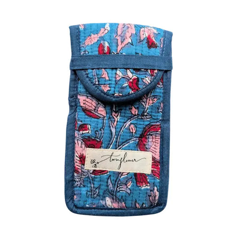 Quilted Glasses Case - Various Colours