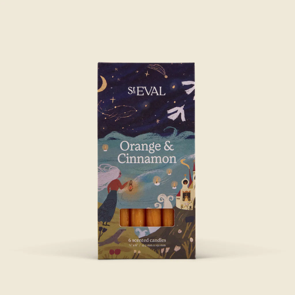 Orange & Cinnamon Mini Fragranced Candles