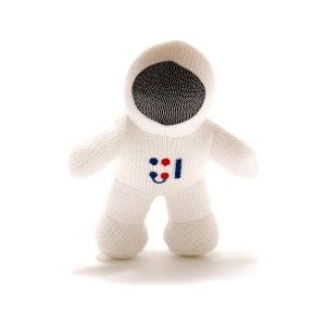 Knitted Space Baby Rattle -  Various