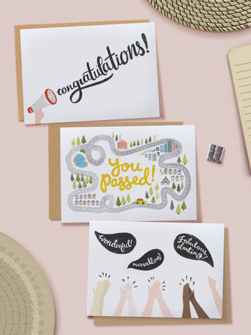 Congratulations! Megaphone Celebration Card