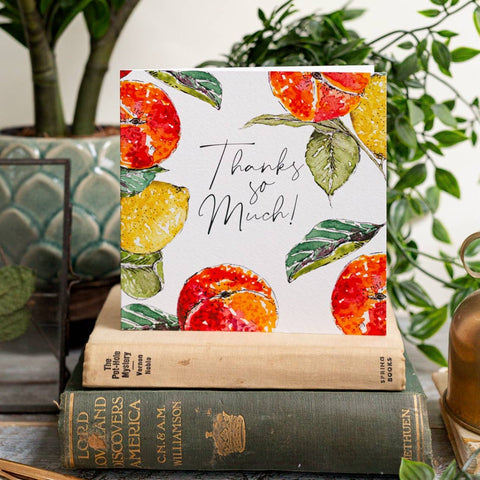 Thanks so Much (Peach & Lemon Pure) Card