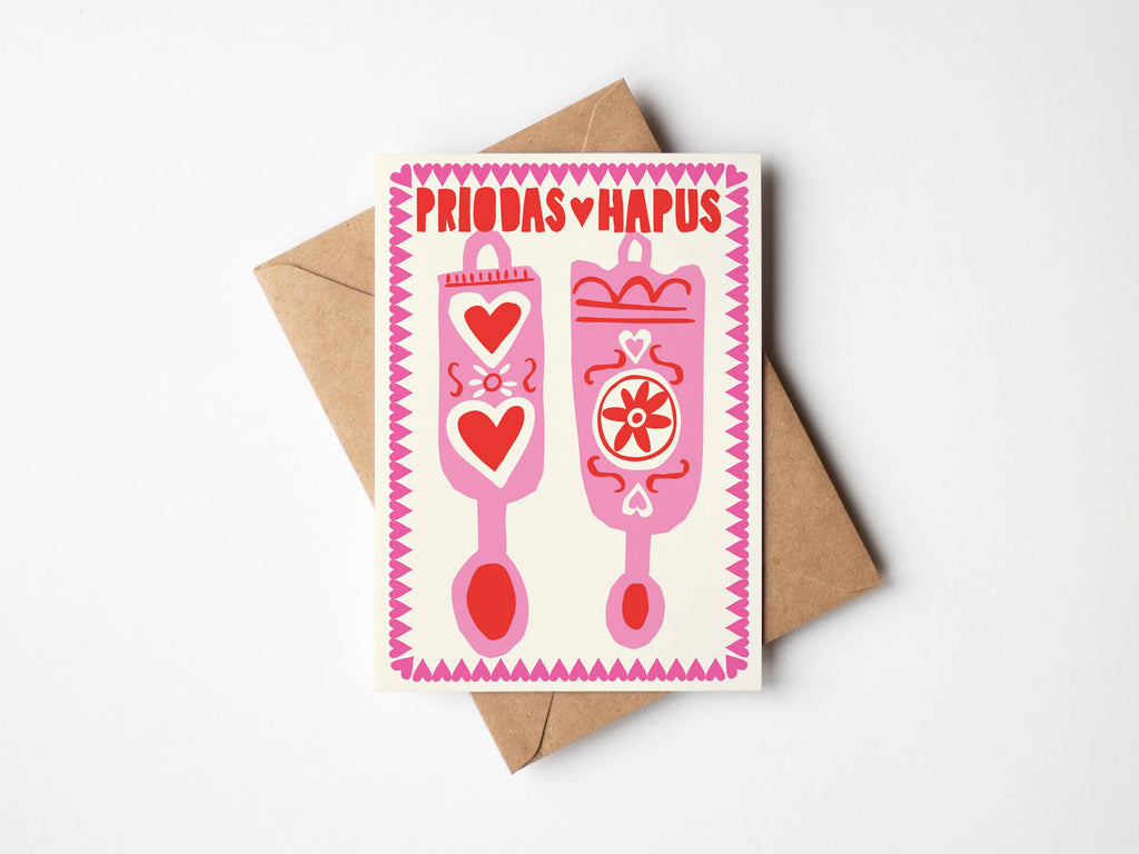 Priodas Hapus Love Spoons