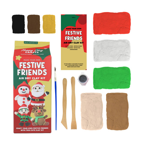 Festive Air Dry Clay Kit
