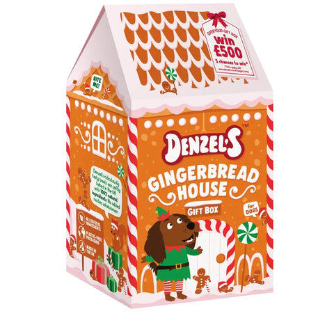 Gingerbread House Gift Box For Dogs