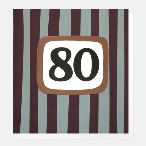 Age Cards Stripes - Various Ages