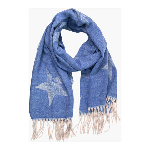 Ombre Star Print Heavyweight Scarf - Various Colours