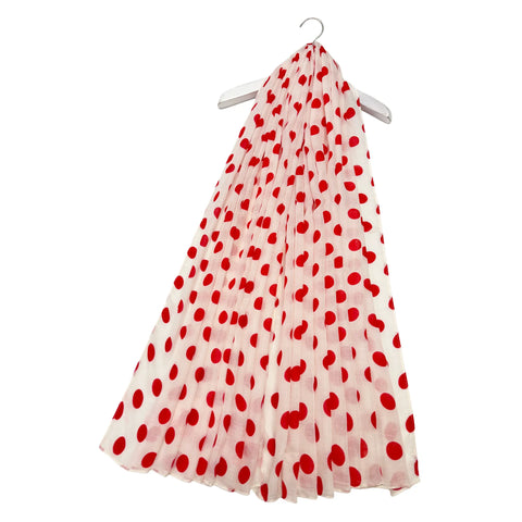 Polka Dot Scarf - Various Colours