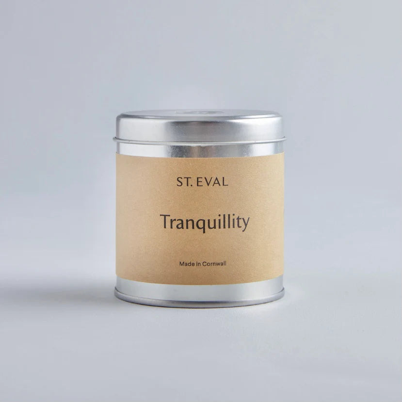 Tranquility Scented Tin Candle