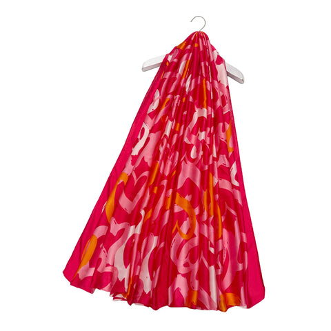 Layered Love Heart Lightweight Scarf - Various Colours