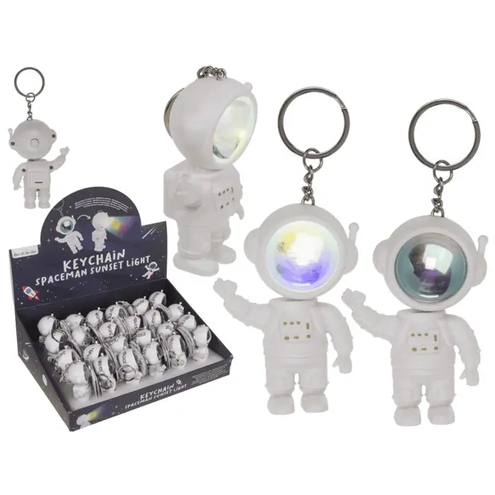 Spaceman Keyring