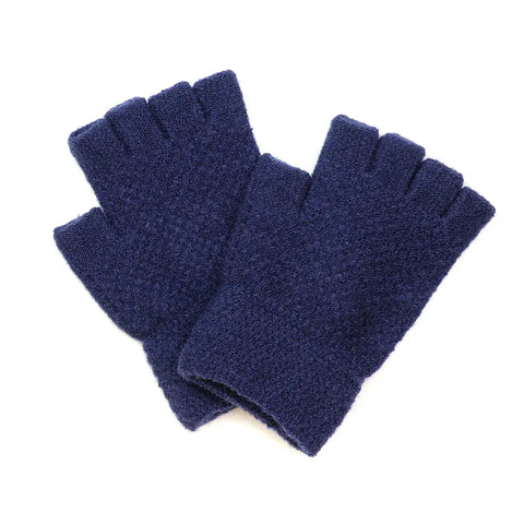 Knitted Fingerless Gloves - Various Colours