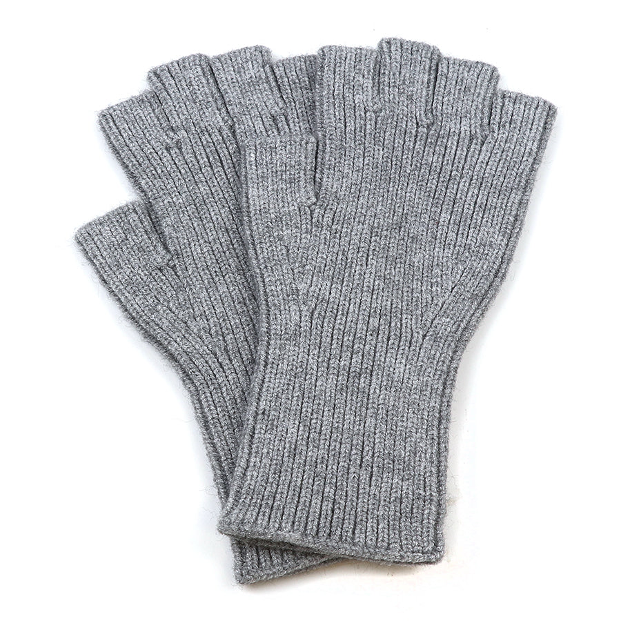 Yasmin Ribbed Fingerless Gloves - Various Colours