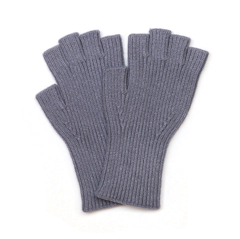 Yasmin Ribbed Fingerless Gloves - Various Colours