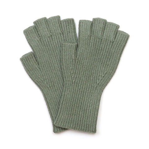 Yasmin Ribbed Fingerless Gloves - Various Colours