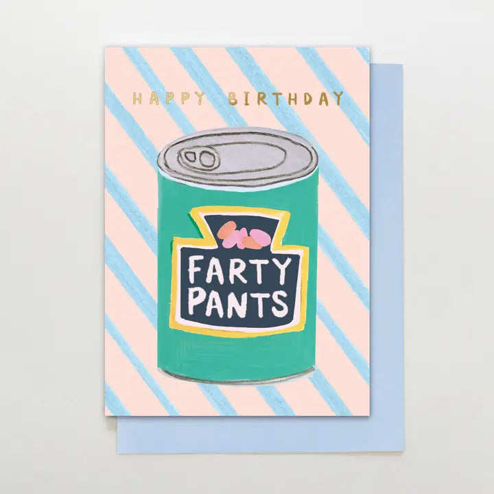 Happy Birthday Farty Pants Card