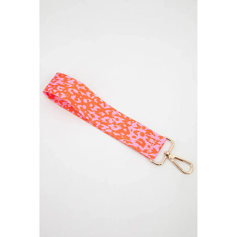 Two Tone Animal & Star Print Wrist Strap - Various Colours