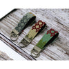 Welsh Tapestry Blanket Design Keyring - Various Colours