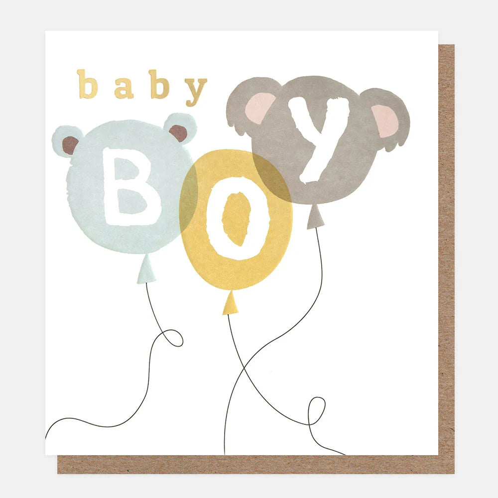 Animal Balloons New Baby Boy