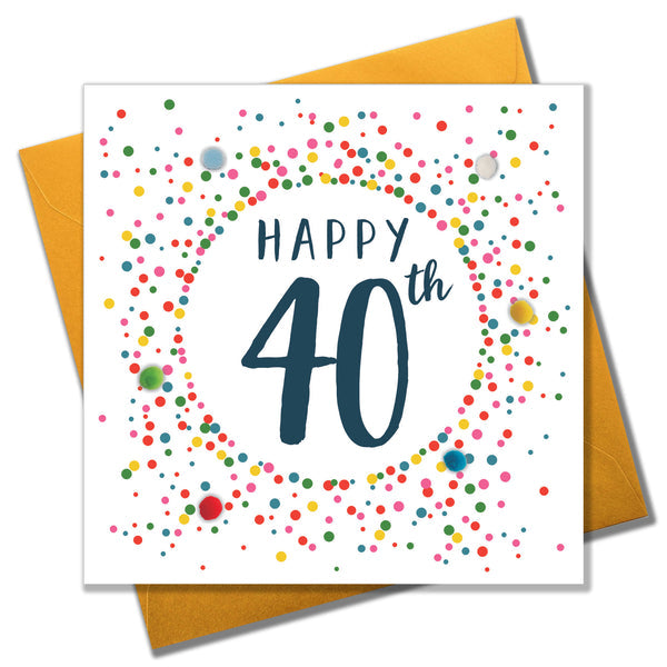 Dotty 40th Birthday Card