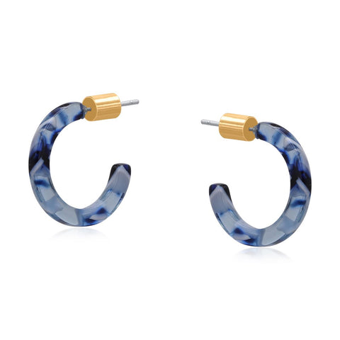 Petite Resin Hoop - Various Colours