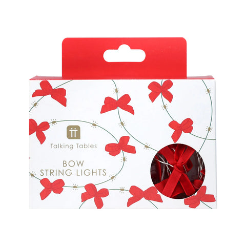 Candy Bow String Lights