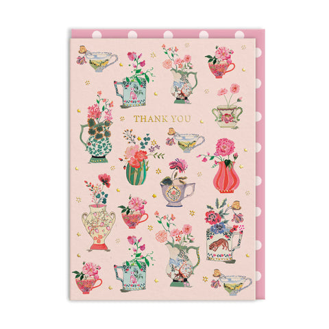 Thank You Vases Card