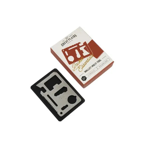 Great Plains 11 In 1 Wallet Multi Tool