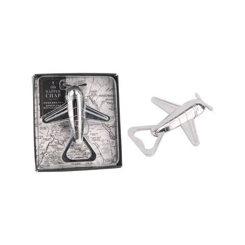 Dapper Chap 'Over and Out' Aeroplane Bottle Opener
