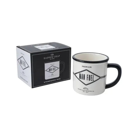 Dapper Chap 'Man Fuel' Stoneware Mug