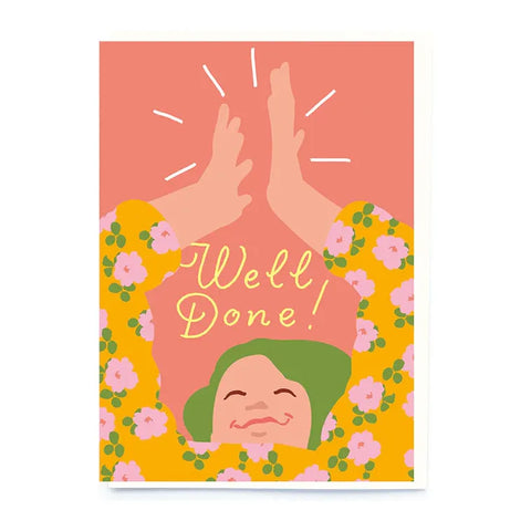 Well Done 'Clap' Card