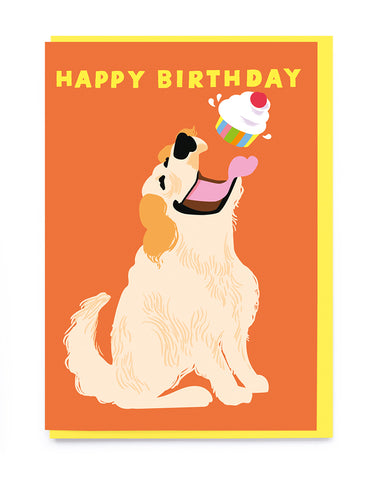 Birthday Golden Retriever