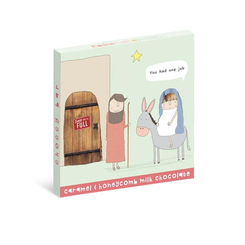 Novelty Christmas Chocolate Bar - Various Sayings