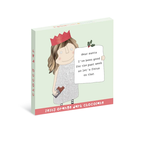 Novelty Christmas Chocolate Bar - Various Sayings