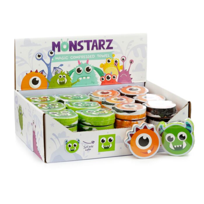 Monstarz Compressed Towel